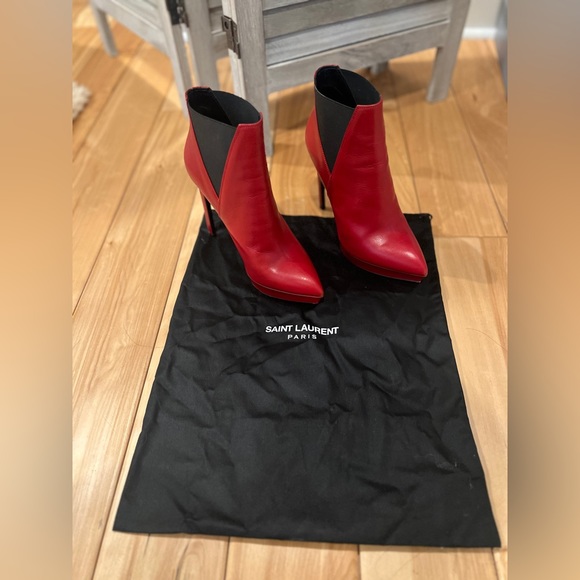 Saint Laurent stiletto platform bootie - Picture 13 of 13